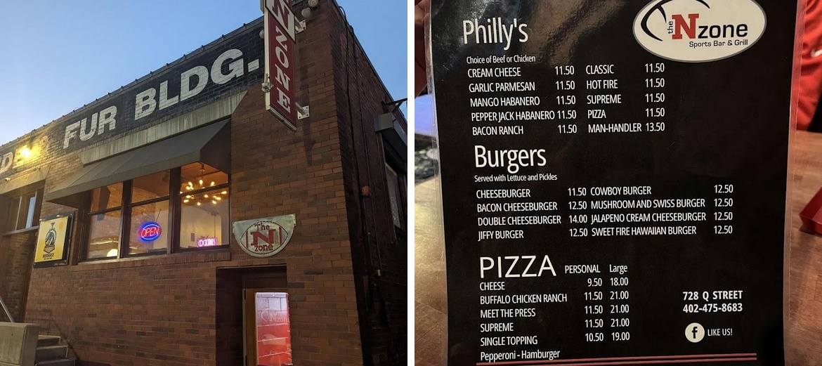 N-Zone Menu